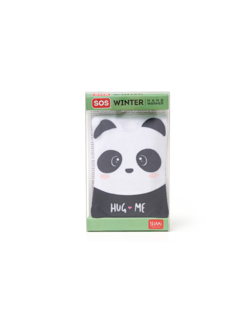 Chauffe main panda tout doux réutilisable mini bouillotte pour mains