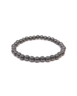 Bracelet Boules Hématite