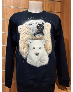 Sweat Ours Blanc Ralf Nature