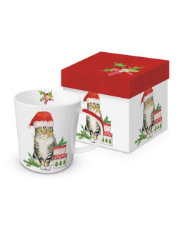 Mug Cadeau "Christmas Kitty"