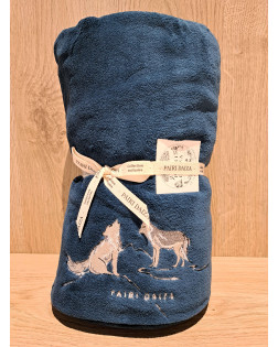 Plaid Polaire 2 Loups