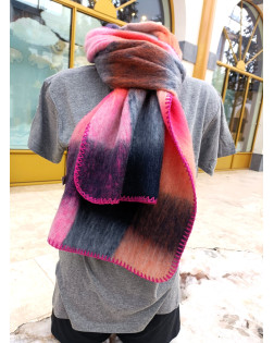 Veelkleurige Ruiten Sjaal