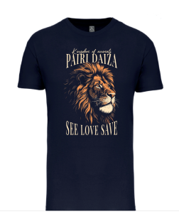 T-Shirt Lion See Love Safe