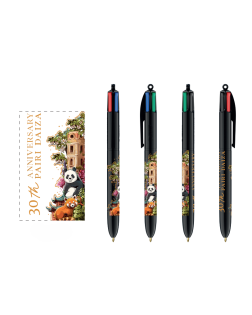 4 Kleuren Pen Pairi Daiza 30th Anniversary Panda
