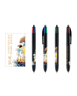 Stylo Bic 4 couleurs 30th Anniversary Ours Blanc