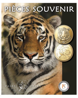 Médaille Souvenir Dorée Tigre