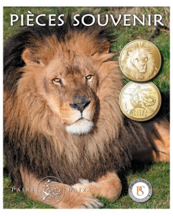 Médaille Souvenir Dorée Lion