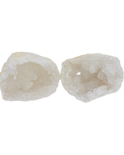 Gesloten Geode - Kristallen binnenin