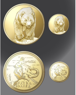 Gouden Souvenirmedaille Panda 2025