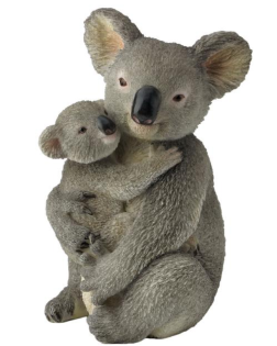 Harsbeeld Koala Met Baby