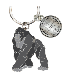 Porte-clé Métal Gorille