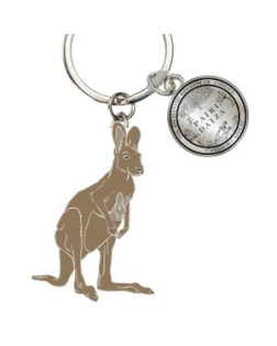 Porte-clé Métal Kangourou