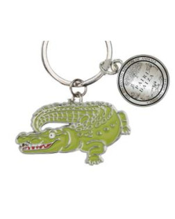 Metalen Sleutelhanger Krokodil
