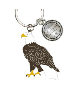 Porte-clé Métal Aigle
