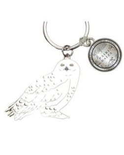 Metalen Sleutelhanger Sneeuwuil