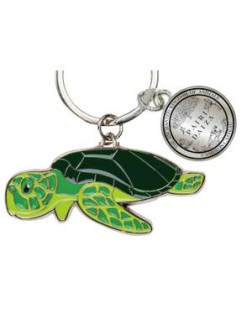 Porte-clé Métal Tortue de Mer