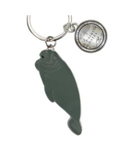 Porte-clé Métal Lamantin