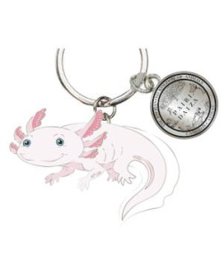 Metalen Sleutelhanger Axolotl
