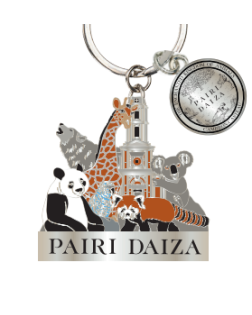 Metalen Sleutelhanger Multi Dieren