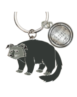 Porte-clé Métal Binturong