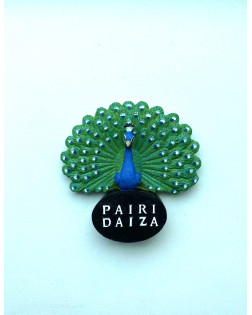 Magnet Résine Paon