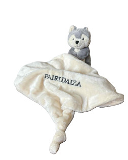 Vierkante Dekentje Wolf