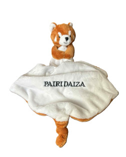 Doudou Carré Panda Roux