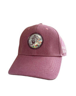 Casquette Logo Pailleté Rose