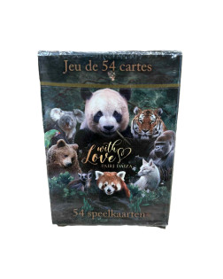 Jeu de cartes Multi Animaux Pairi Daiza