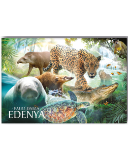 Magnet Métal Edenya "Mystères De La Nature"