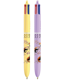 4-Kleuren Pen Editie Pastel - Rode Panda
