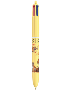 4-Kleuren Pen Editie Pastel - Tijger