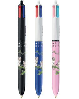 4-Kleuren Pen - Witte Tijger