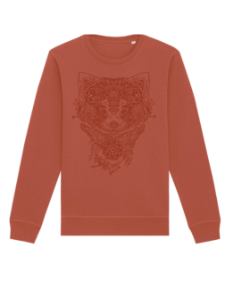 Hoodie Mandala Rode Panda