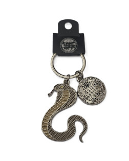 Metalen Sleutelhanger Cobra