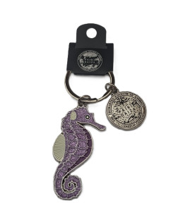 Porte-clé Métal Hippocampe