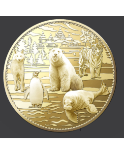 Gouden Souvenirmedaille - Terre du Froid