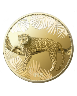 Médaille Souvenir Dorée Jaguar